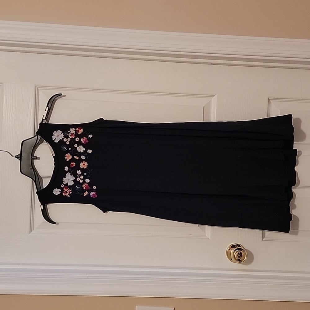 LOFT Floral Tank Dress - Size XSP